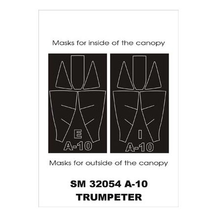 Montex Mitsubishi A-10 (Trumpeter) maszkoló