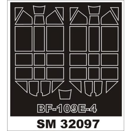 Montex Bf-109E-4 (Eduard) maszkoló