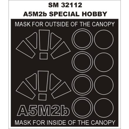 Montex A5M2b Claude (SPECIAL HOBBY) maszkoló