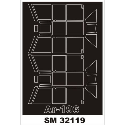 Montex Arado Ar-196 (Revell) maszkoló