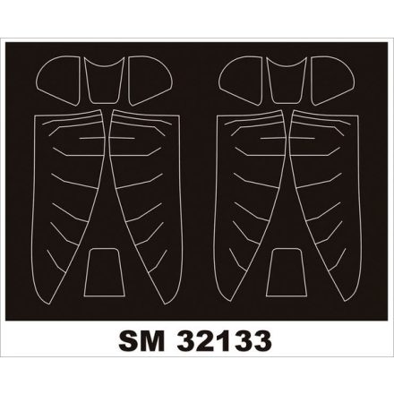 Montex P-51D MUSTANG (TAMIYA) maszkoló