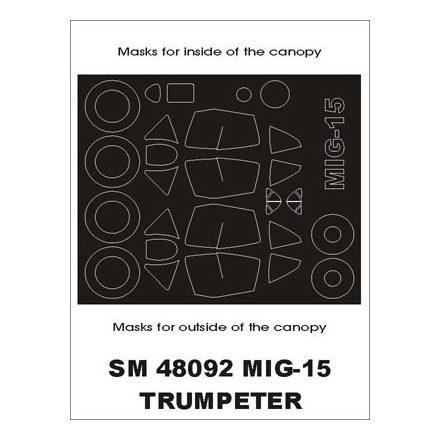 Montex Mig-15 (Trumpeter) maszkoló