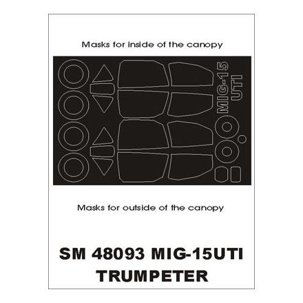 Montex Mig-15UTI (Trumpeter) maszkoló