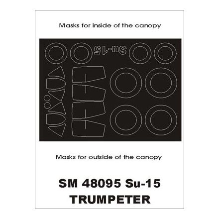 Montex Su-15 (TRUMPETER) maszkoló