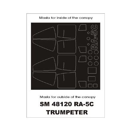 Montex RA-5C Vigilante (TRUMPETER) maszkoló