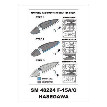 Montex F-15A/C (Hasegawa) maszkoló