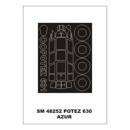 Montex Potez 631 (Azur) maszkoló