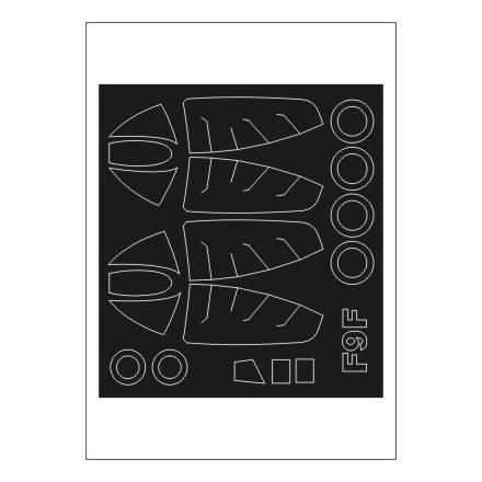 Montex F9F PANTHER (Trumpeter) maszkoló