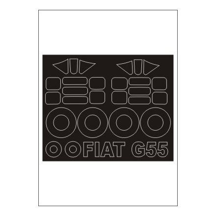 Montex FIAT G-55 (Special Hobby) maszkoló