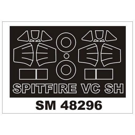 Montex Spitfire VC (Special Hobby) maszkoló