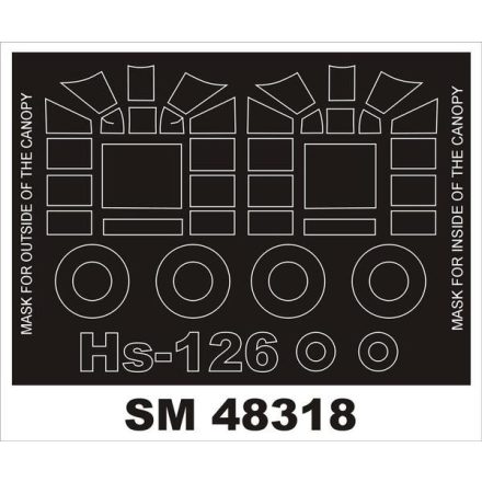 Montex Henschel Hs 126 (ICM) maszkoló