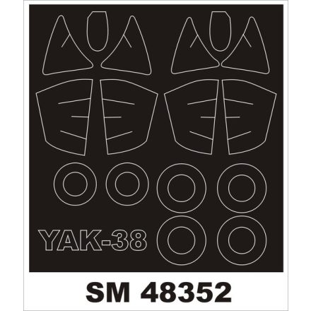 Montex Yak-38 (HOBBY BOSS) maszkoló