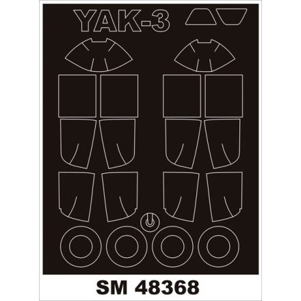 Montex Yak-3 (ZVEZDA) maszkoló