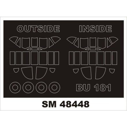 Montex Bu 181 (SPECIAL HOBBY) maszkoló