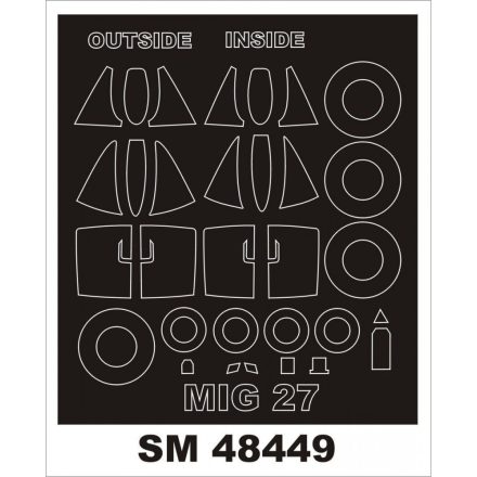 Montex MiG-27 (TRUMPETER) maszkoló