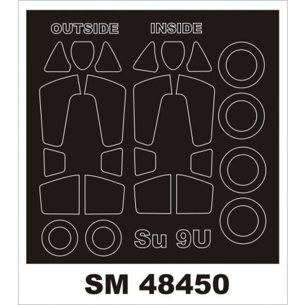 Montex Su-9U (TRUMPETER) maszkoló