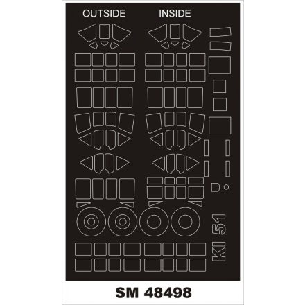 Montex Ki-51 Sonia (WINGSY KITS) maszkoló
