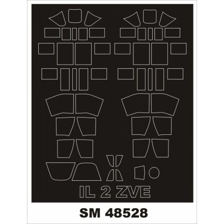 Montex Il-2 Shturmovik (ZVEZDA) maszkoló