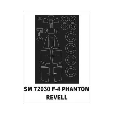 Montex F/RF-4 Phantom (Revell) maszkoló