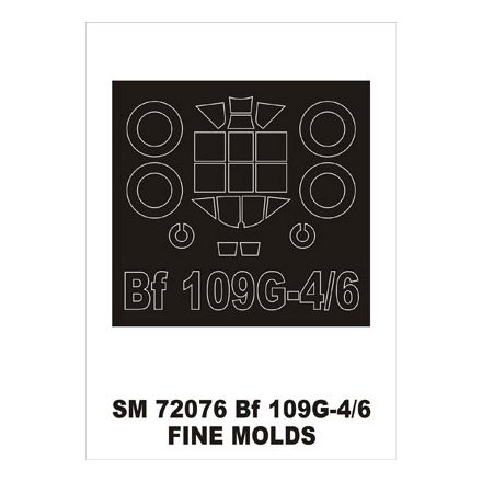 Montex Bf109G-4/6 (Fine Models) maszkoló