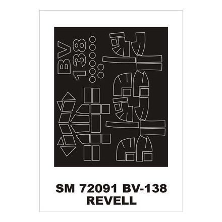 Montex Blohm Voss Bv138 (Revell) maszkoló