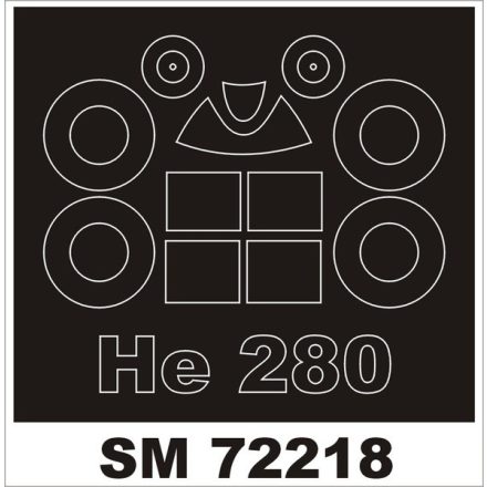 Montex Heinkel He 280 (RS-MODEL) maszkoló