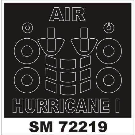 Montex Hurricane Mk. I (early) (AIRFIX) maszkoló
