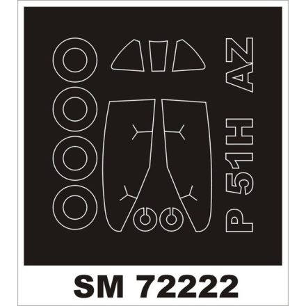 Montex P-51H MUSTANG (RS-MODELS) maszkoló