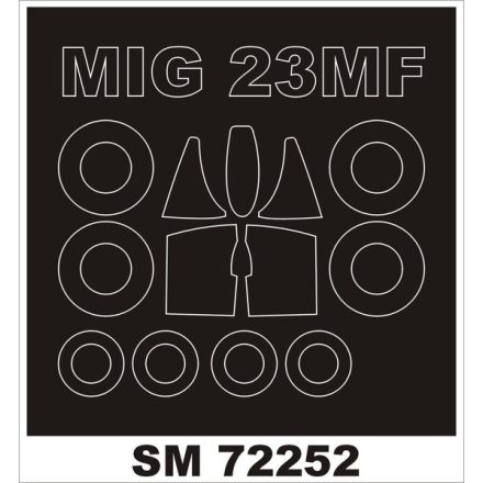 Montex MiG-23MF (KP Model) maszkoló