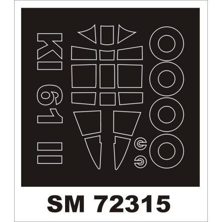 Montex Ki-61 II Hien (RS MODEL) maszkoló