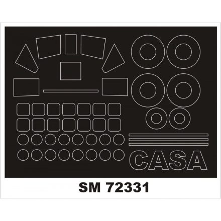 Montex CASA C.212 (SPECIAL HOBBY) maszkoló