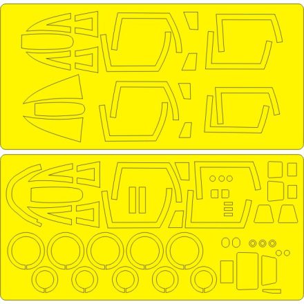 New Ware F-4B/C/D/E/EJ/F/G/J/N/S, RF-4C/4E Phantom II ADVANCED (Hasegawa) maszkoló