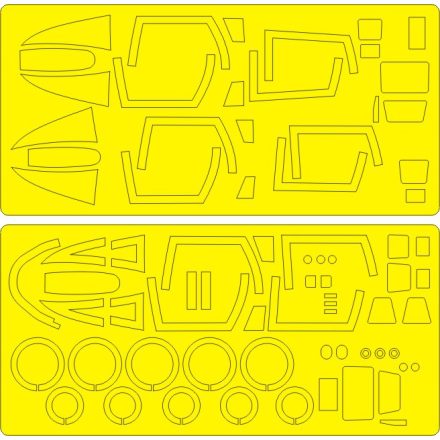 New Ware F-4B/C/D/E/EJ/F/G/J/N/S, RF-4C/4E Phantom II EXPERT (Hasegawa) maszkoló