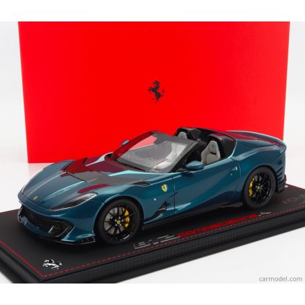 BBR FERRARI 812 COMPETIZIONE A SPIDER 2022 - CON VETRINA - WITH SHOWCASE