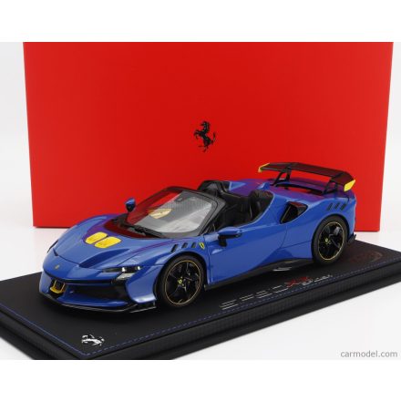 BBR FERRARI SF90 XX STRADALE SPIDER 2024 - CON VETRINA - WITH SHOWCASE