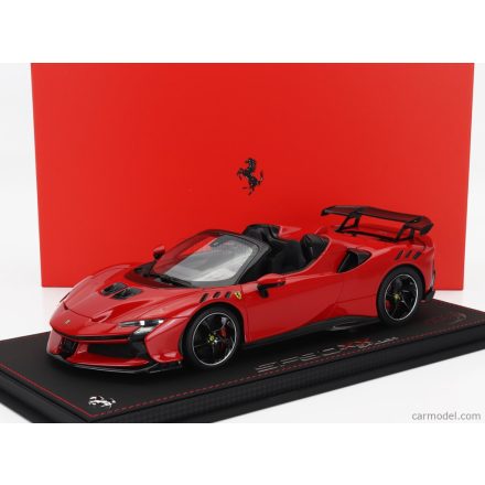 BBR FERRARI SF90 XX STRADALE SPIDER 2024 - CON VETRINA - WITH SHOWCASE