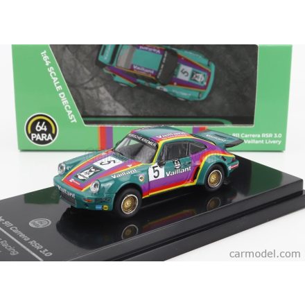 PARAGON MODELS PORSCHE 911 RSR 3.0 TEAM VAILLANT N 5 DRM SEASON 1975 BOB WOLLEK