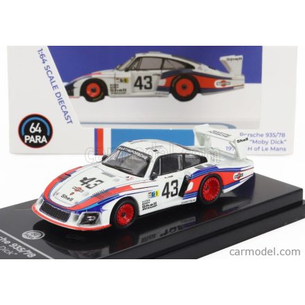 PARAGON MODELS PORSCHE 935/78 3.2L TURBO MOBY DICK TEAM MARTINI RACING PORSCHE SYSTEM N 43 24h LE MANS 1978 ROLF STOMMELEN - MANFRED SCHURTI