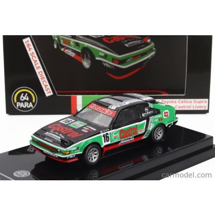 PARAGON MODELS TOYOTA CELICA SUPRA XX TEAM CASTROL N 16 RACING 1984