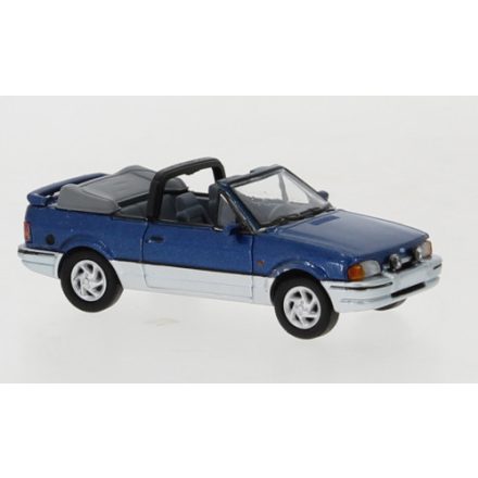 Premium ClassiXXs FORD Escort IV Convertible, metallic-blau/silver, 1986