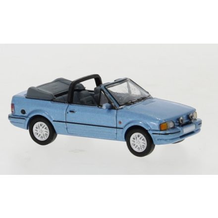 Premium ClassiXXs FORD Escort IV Convertible, metallic-light blue, 1986