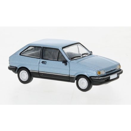 Premium ClassiXXs FORD Fiesta MK II Ghia, metallic-light blue, 1985