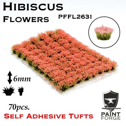 Paint Forge Hibiscus Flowers 6mm