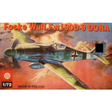 Plastyk Focke Wulf Fw 190 D-9 Dora makett