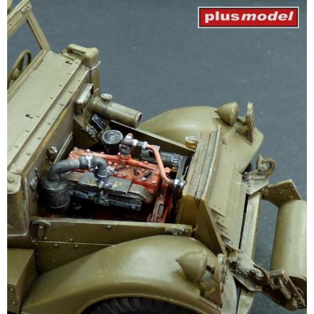 Plus Model M3 Scout Car - engine set (Zvezda)