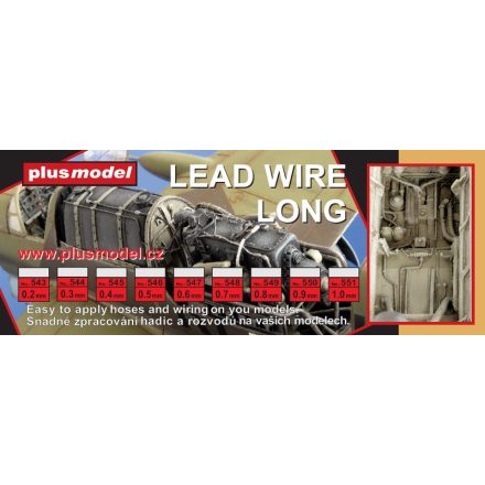 Plus Model Lead wire 1,0 mm long