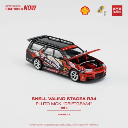 POP RACE LIMITED SHELL VALINO STAGEA R34 "DRIFTAGEA"