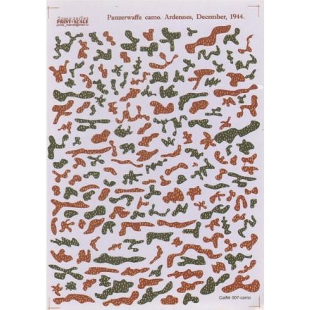 Print Scale Panzerwaffe camouflage Ardennes