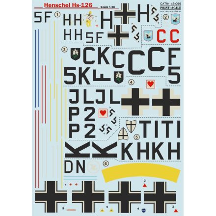 Print Scale Henschel Hs-126