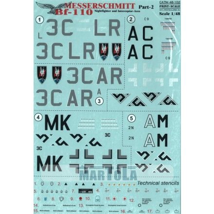 Print Scale Messerschmitt Bf-110 Part 2